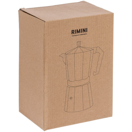 Гейзерная кофеварка Rimini, в коробке