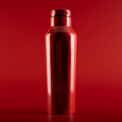 Термобутылка для напитков E-shape, красный
