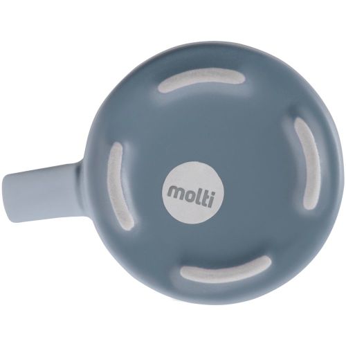 Кружка Modern Bell, матовая, серо-синяя