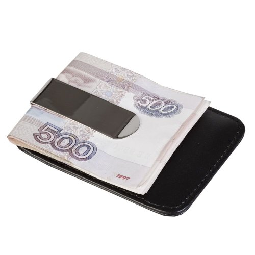 Футляр CashBack для пластиковой карты с зажимом для купюр