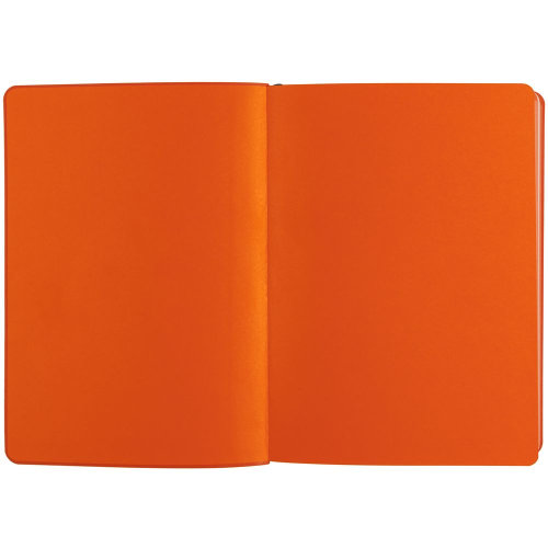 Ежедневник Slip, недатированный, синий с оранжевым