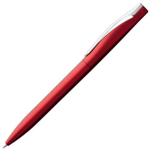 Ручка шариковая Pin Silver, красный металлик
