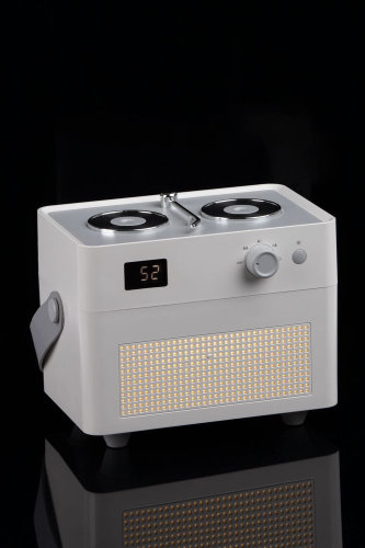 Переносной увлажнитель-ароматизатор с подсветкой Breathe at Ease, белый