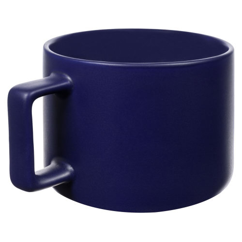 Чашка Jumbo, матовая, темно-синяя