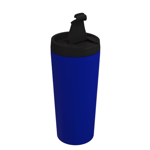 Термостакан Basic с клапаном, синий
