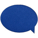 Наклейка тканевая Lunga Bubble, M, синяя